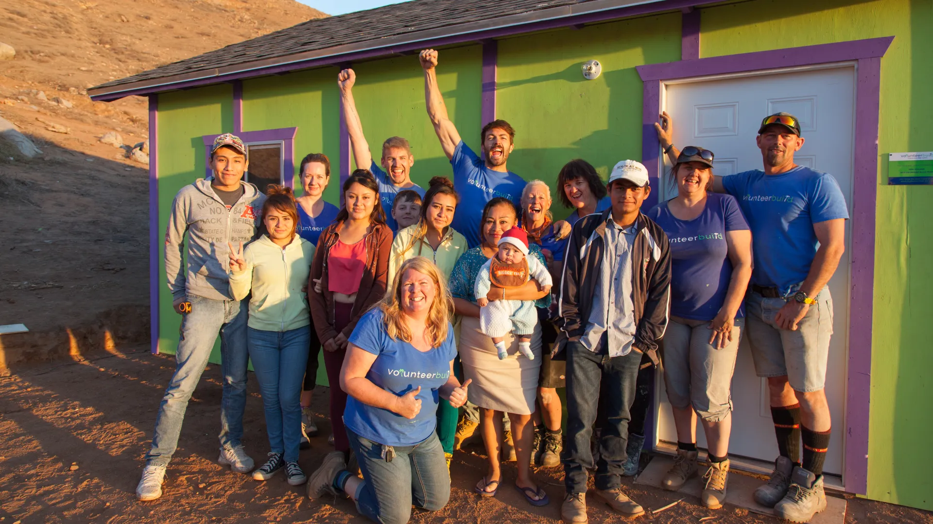 2018 and another Volunterbuild House in Mexico
