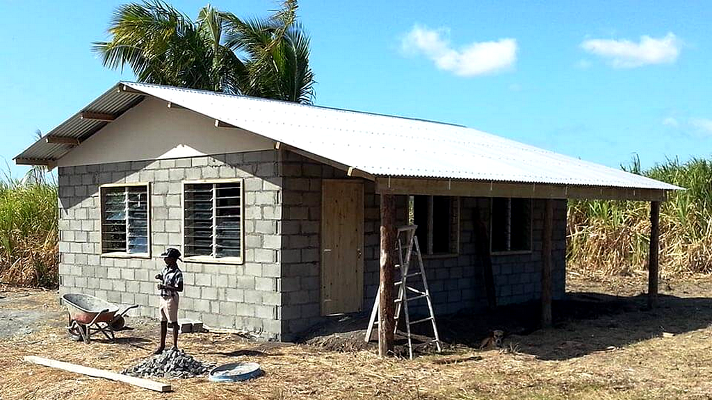 A house build in Fiji 2016