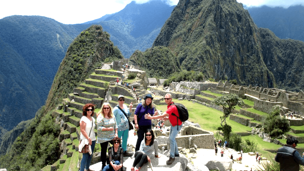Team take a day out at Machu Picchu
