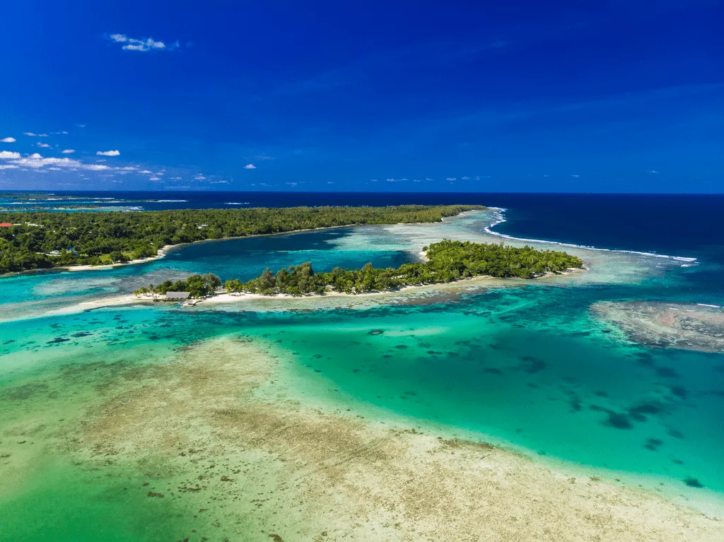 Photo of an island of Vanuatu